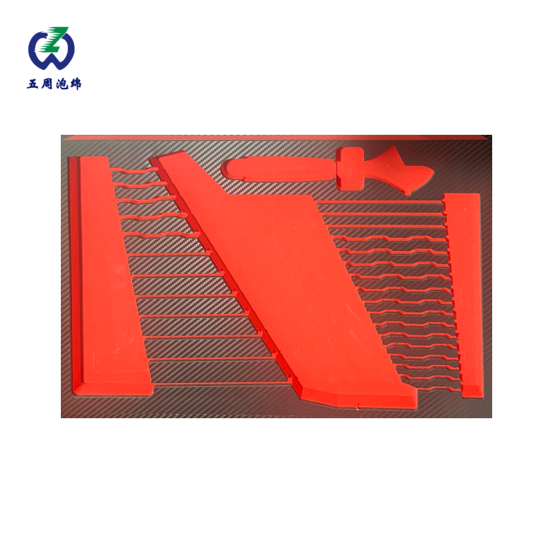 紅色波浪槽 EVA 內(nèi)襯：耐候防護(hù)的戶外作業(yè)方案