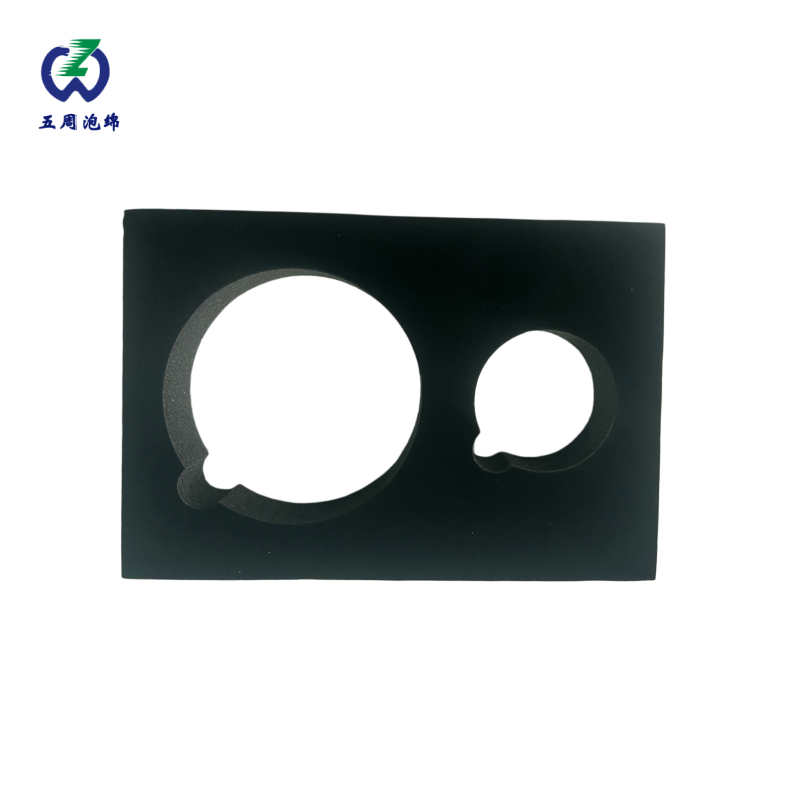 雙圓定位海綿內(nèi)襯：主輔圓形產(chǎn)品的一體化收納方案