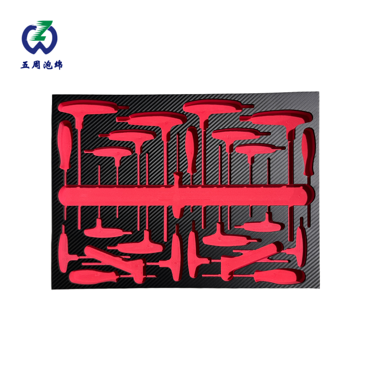 紅色 T 型工具 EVA 內(nèi)襯：高效作業(yè)的維修收納方案