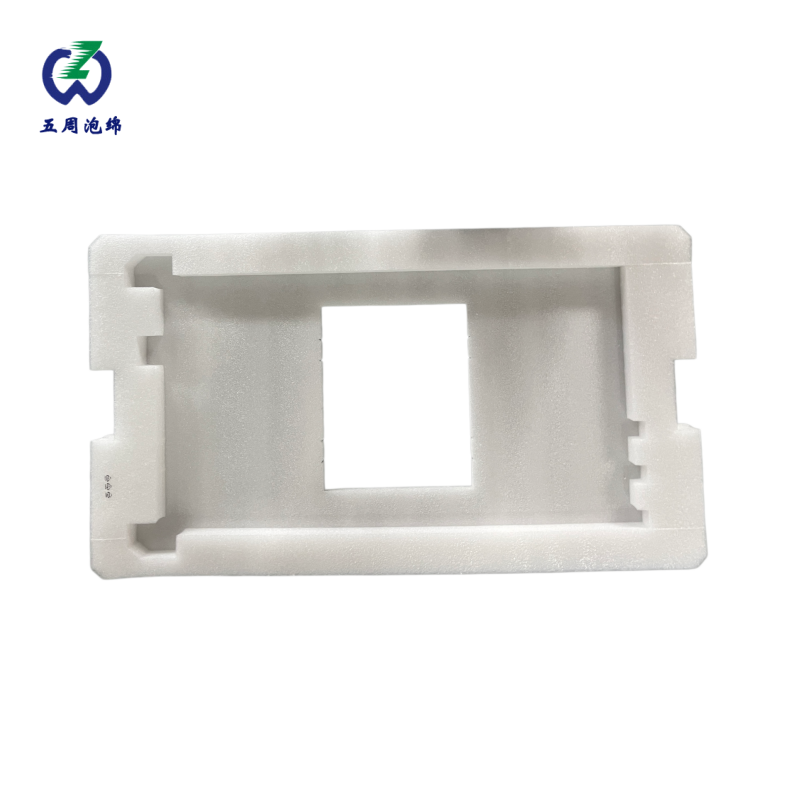 中空框架白色珍珠棉內(nèi)襯：平板顯示設(shè)備的屏幕防壓方案