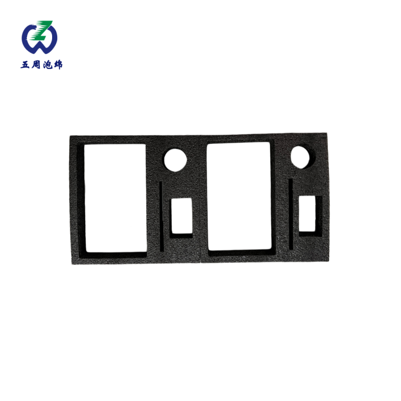 雙腔對(duì)稱黑色珍珠棉內(nèi)襯：電子組件的模塊化分隔與防靜電方案