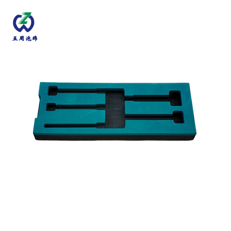  青灰色精密長件 EVA 內(nèi)襯：定向防護(hù)的工業(yè)方案