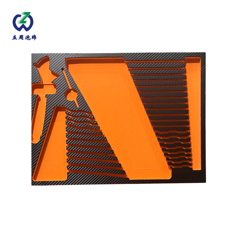 橙色異形工具組套 EVA 內(nèi)襯：特殊工具的定制化防護(hù)方案