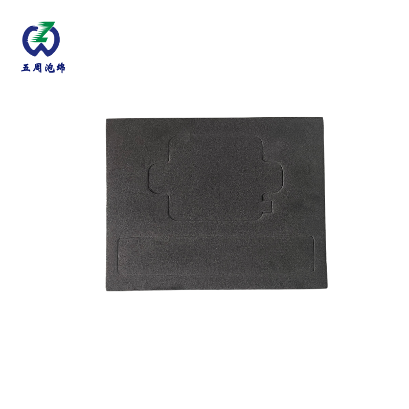 黑色極簡(jiǎn)雙槽 EVA 內(nèi)襯：通用型包裝的柔性防護(hù)方案