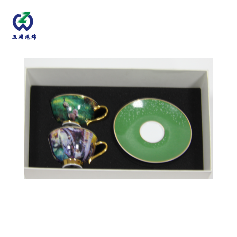高端骨瓷咖啡杯套裝植絨珍珠棉內(nèi)襯：禮贈(zèng)與防護(hù)的雙重升級(jí)