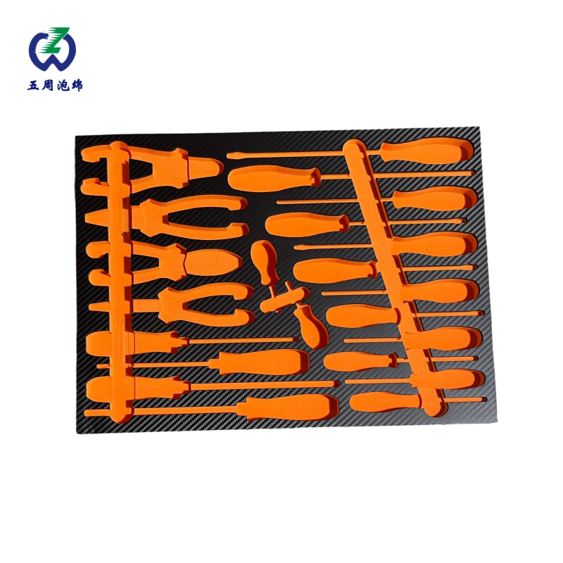 橙色螺絲刀套裝 EVA 內襯：多規(guī)格螺絲刀的有序收納方案